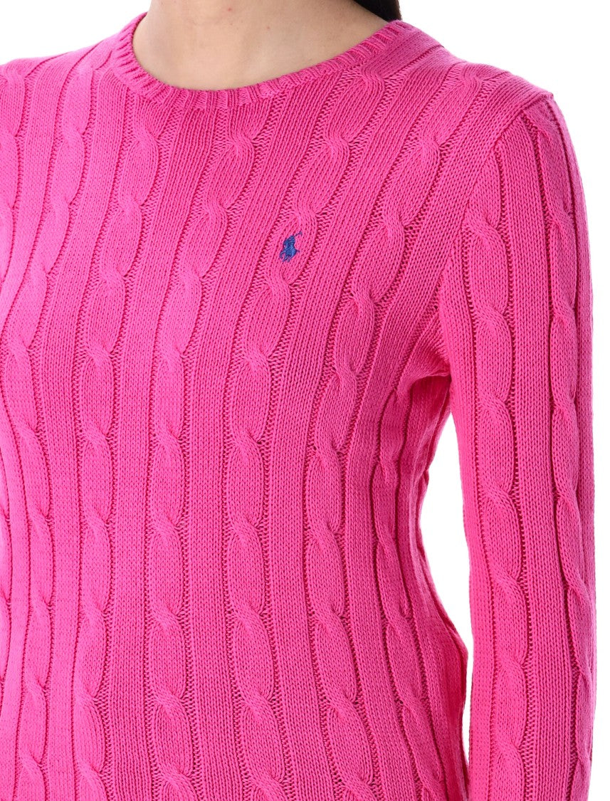 Polo Ralph Lauren Cable-Knit Cotton Crewneck Sweater
