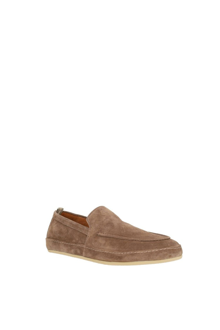 Officine Creative Line 001 Suede Bologna-Construction Moccasins