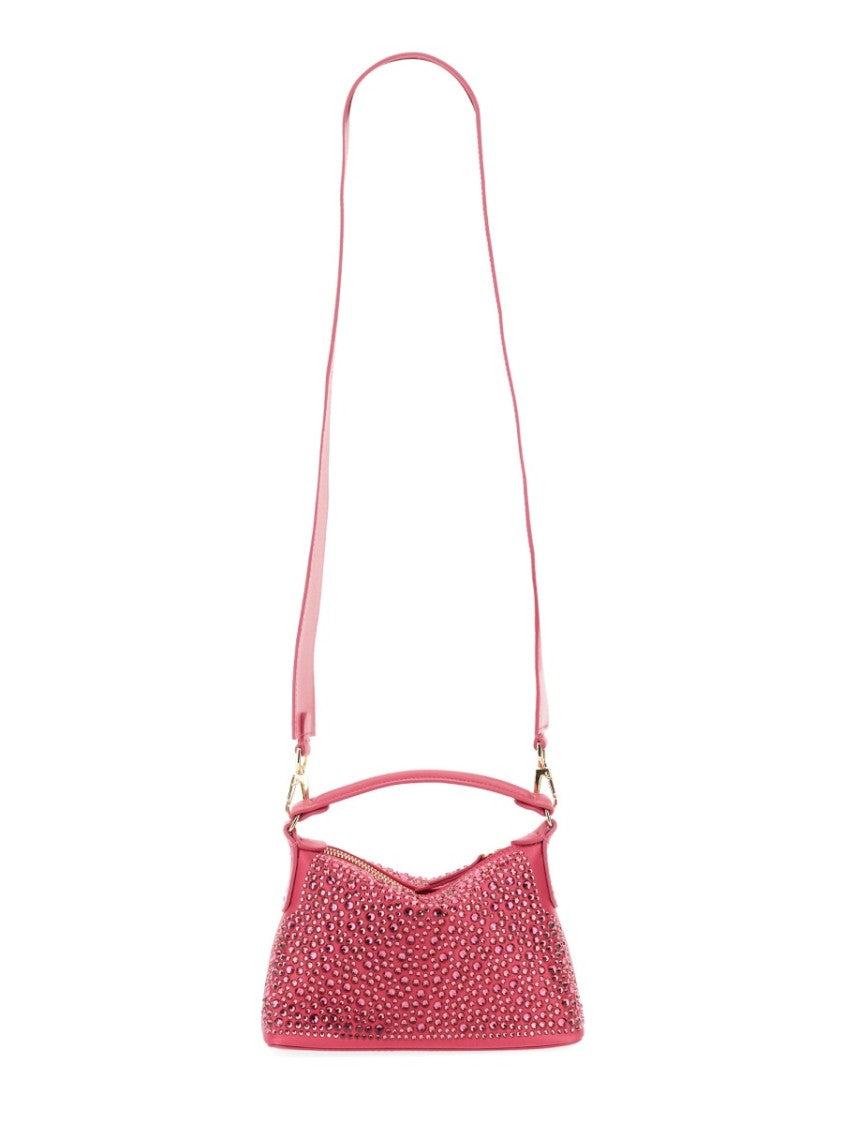 Leonie Hanne X Liu Jo Mini Hobo Bag With Rhinestones