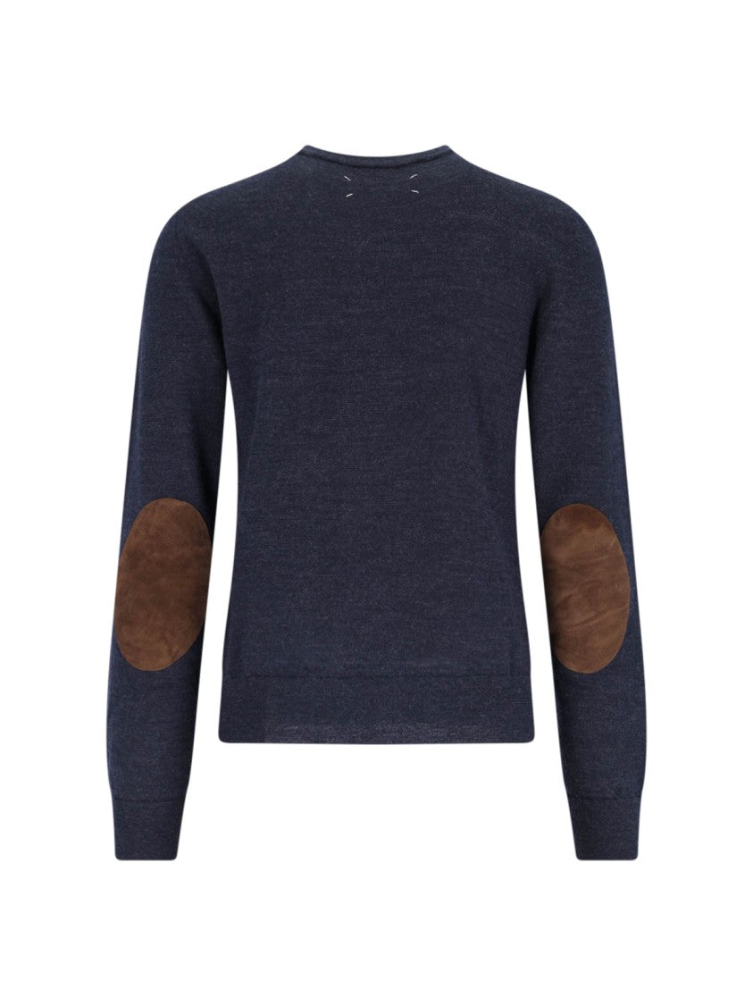 Maison Margiela Navy Wool Sweater