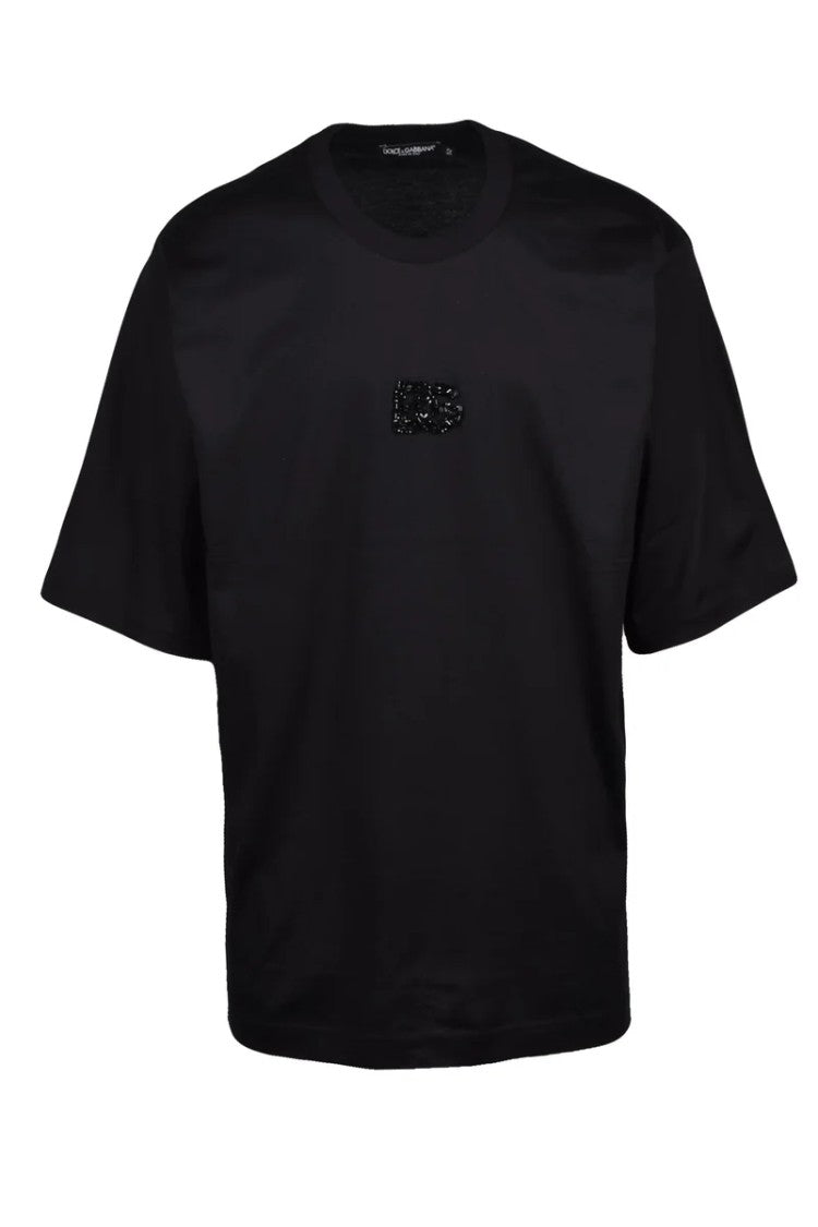 Dolce & Gabbana Cotton T-Shirt - Black