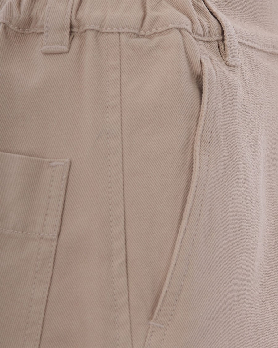Max Mara Sand Cropped Pants