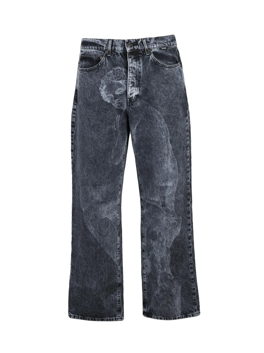 Iuter Grey Regular Denim Jeans