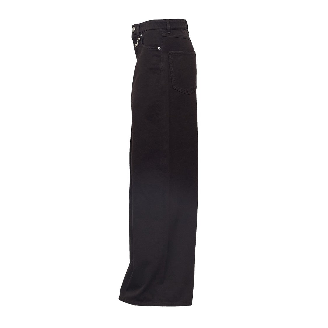 Sportmax Wide-Fit Pants In Authentic Pure Cotton Bull Fabric
