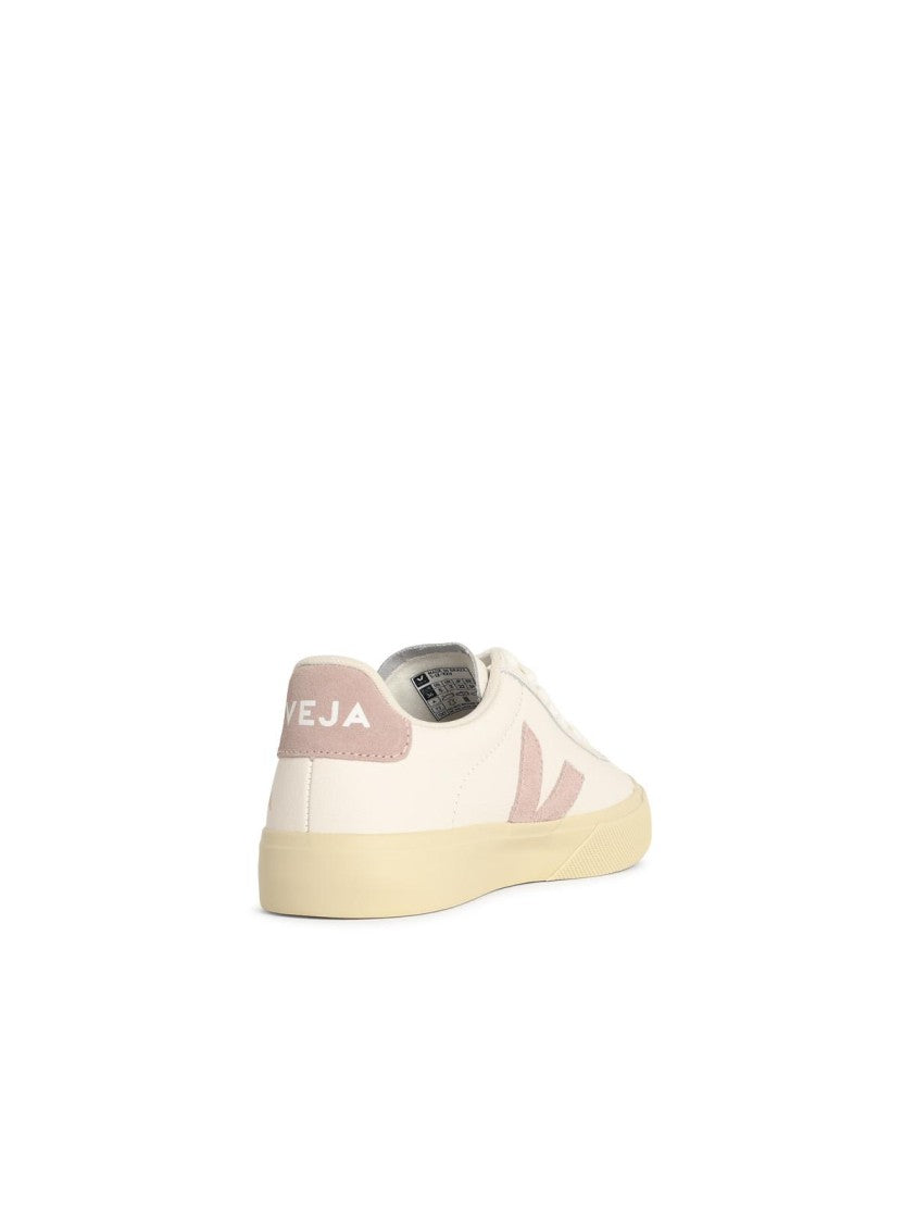 Veja 'Campo' White Leather Sneakers