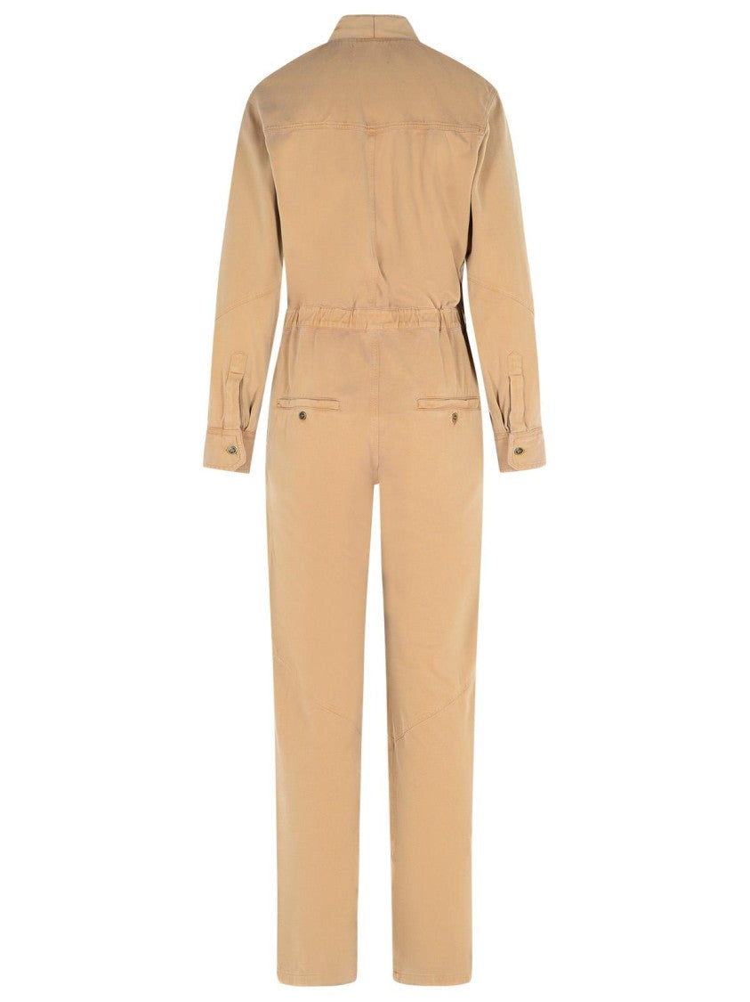Isabel Marant Étoile Remady' Brown Cotton Jumpsuit