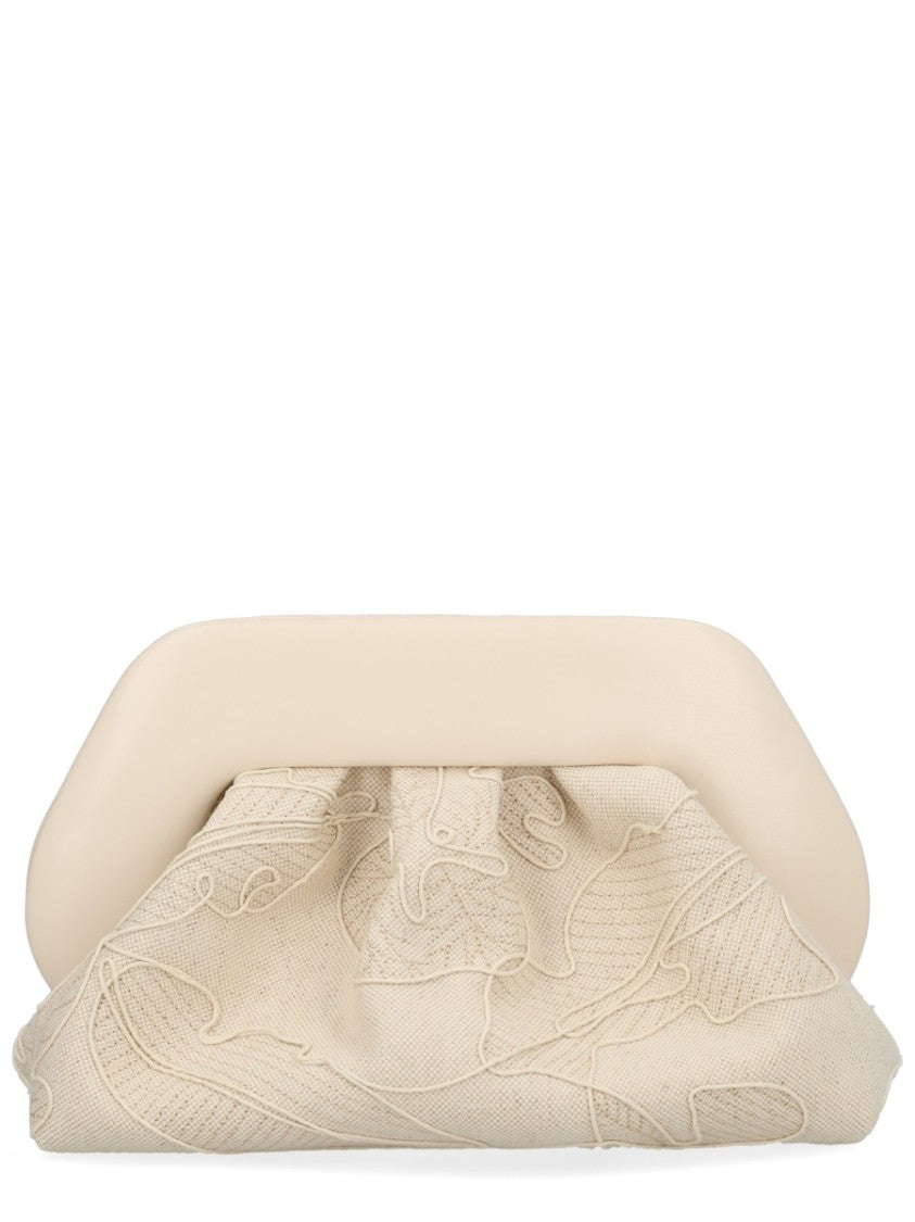 Themoirè Bios Embroidered Pattern Detachable Strap Bag