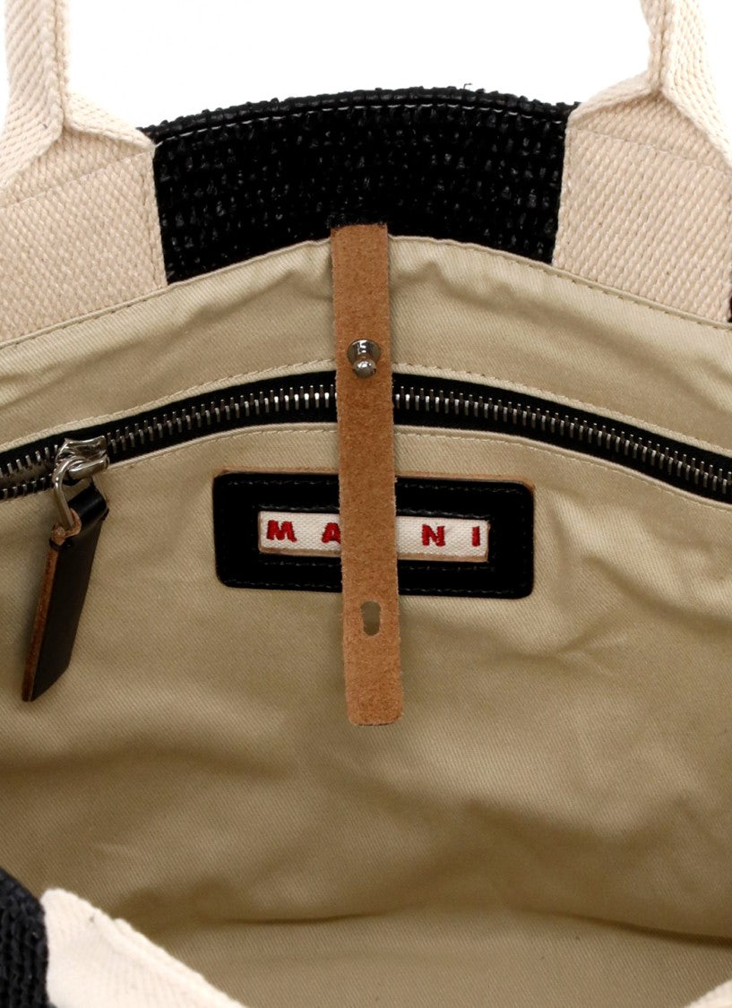 Marni Raffia Hand Bag