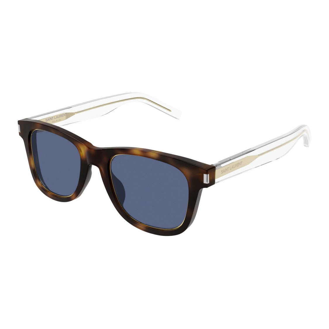 Saint Laurent Sl 51 Rim Bold Square Frame Tortoiseshell Sunglasses
