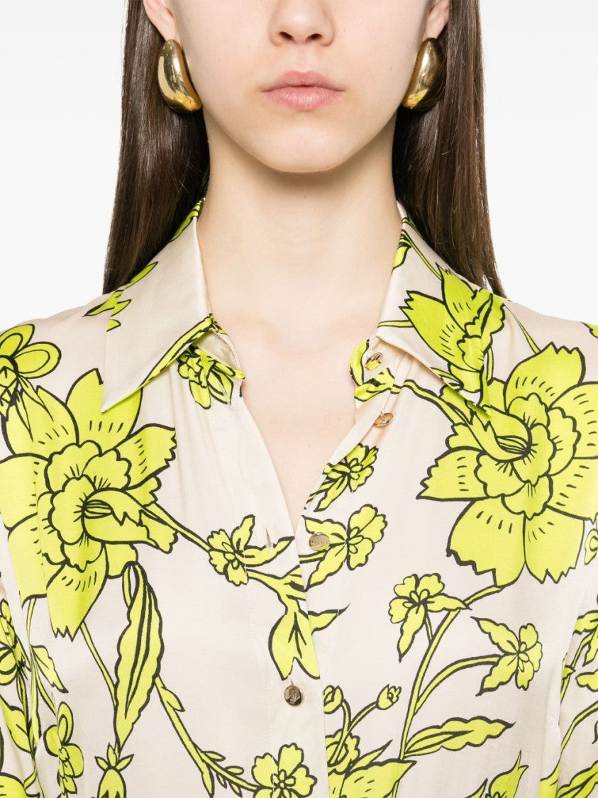 Liu Jo Floral Wrap Dress With Adjustable Waist