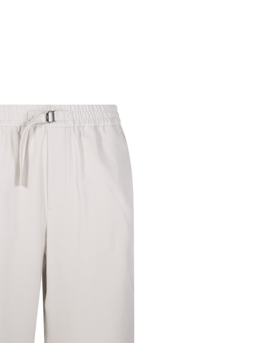 Ami Relaxed Fit Cotton Trousers