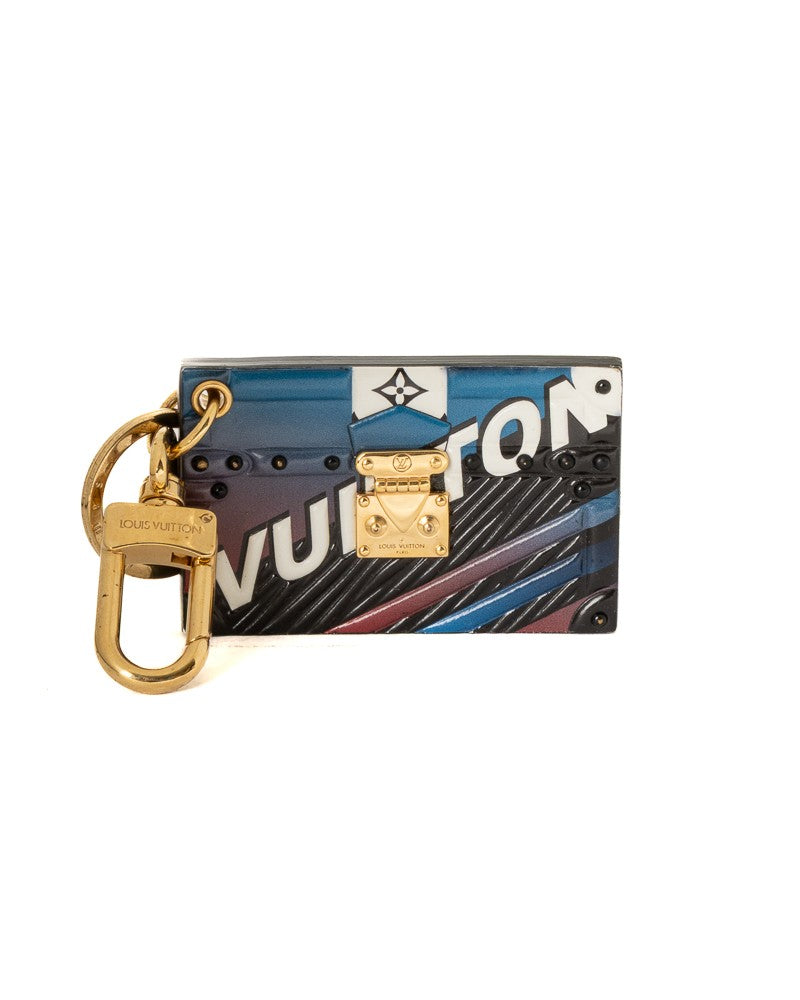 Louis Vuitton Epi Leather Race Trunk Keychain