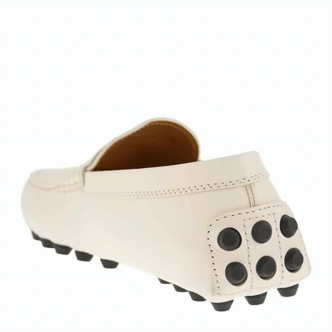 Tod's Smooth Leather Driving Shoes With Penny Strap