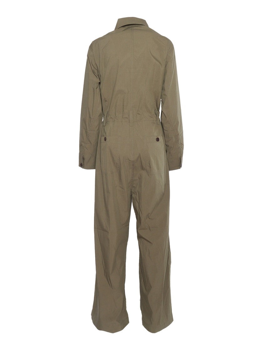 P.A.R.O.S.H. Relaxed Fit Jumpsuit With Collared Neckline