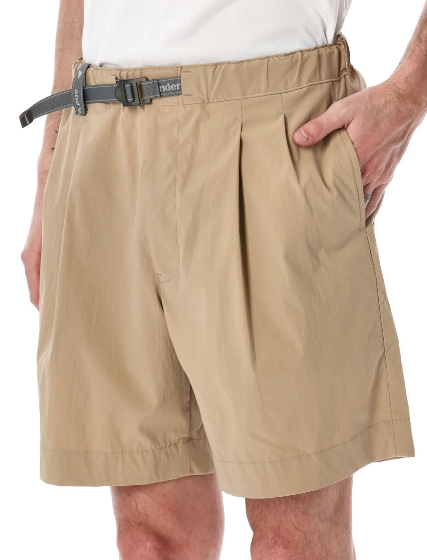 And Wander Technical Mid Thigh Shorts