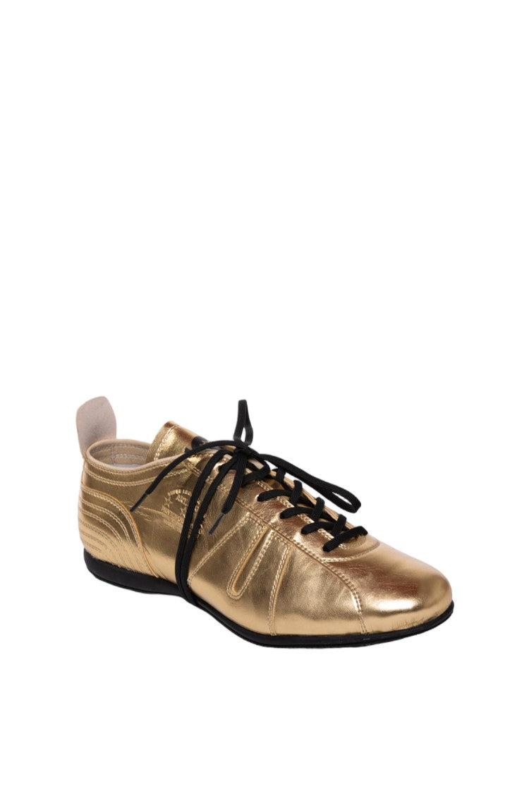 Pantofola D'oro Blue Soft Calfskin Archival Sole Sneakers