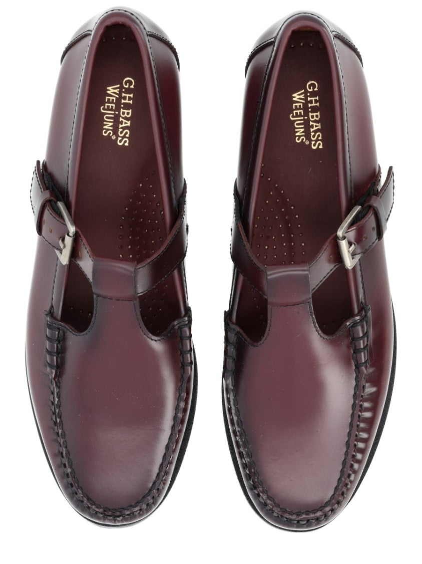G.H. Bass Burgundy Mary Jane Weejun Loafers