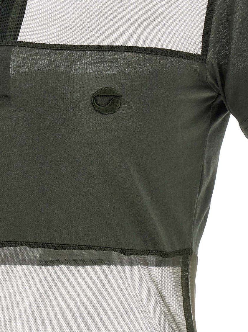 Coperni 'Sheer Striped' Polo Shirt
