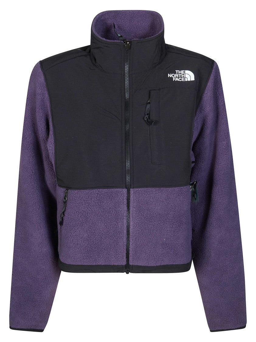 The North Face Cropped Fleece Solid Panels Jacket