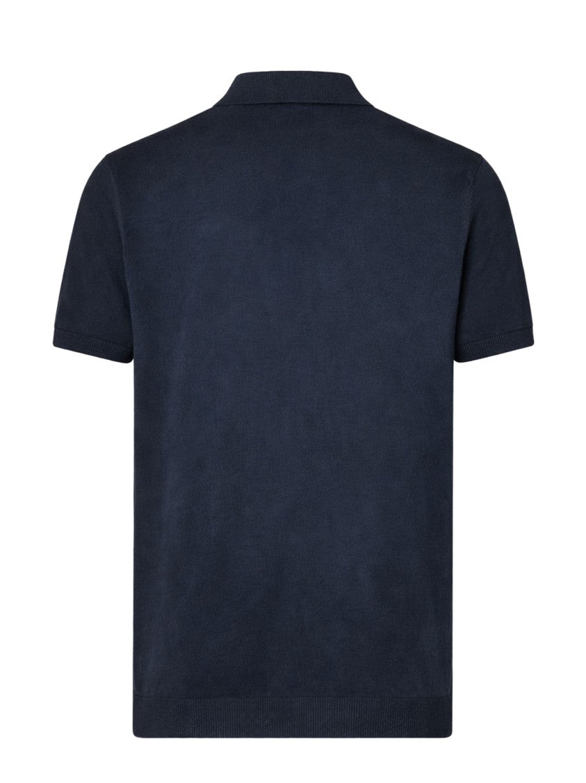 Peuterey Classic Ribbed Cotton Polo Shirt