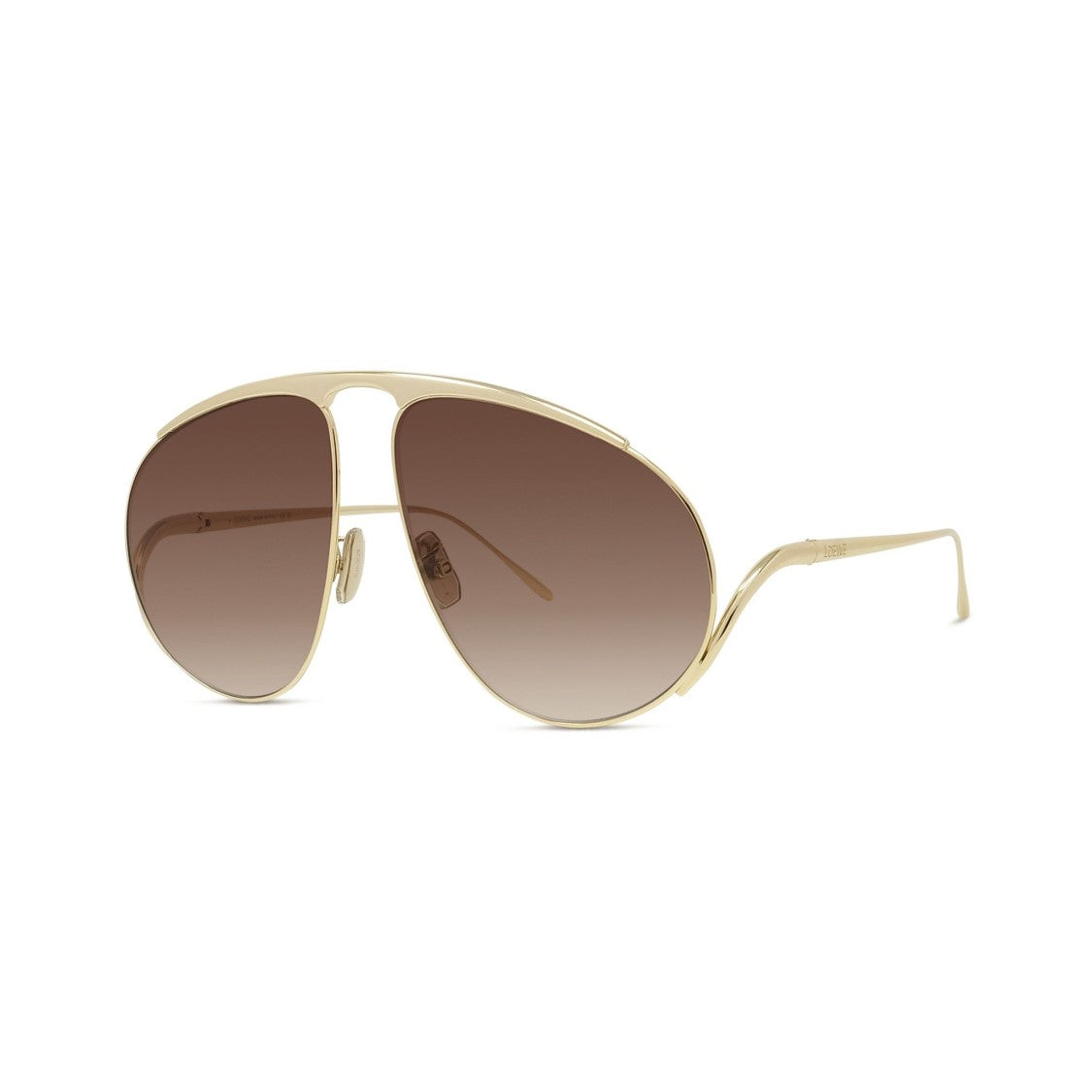 Loewe Lw40180u Teardrop Aviator Sunglasses