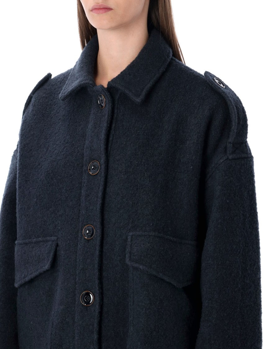 Sessùn Harrison Recycled Wool Loden Coat