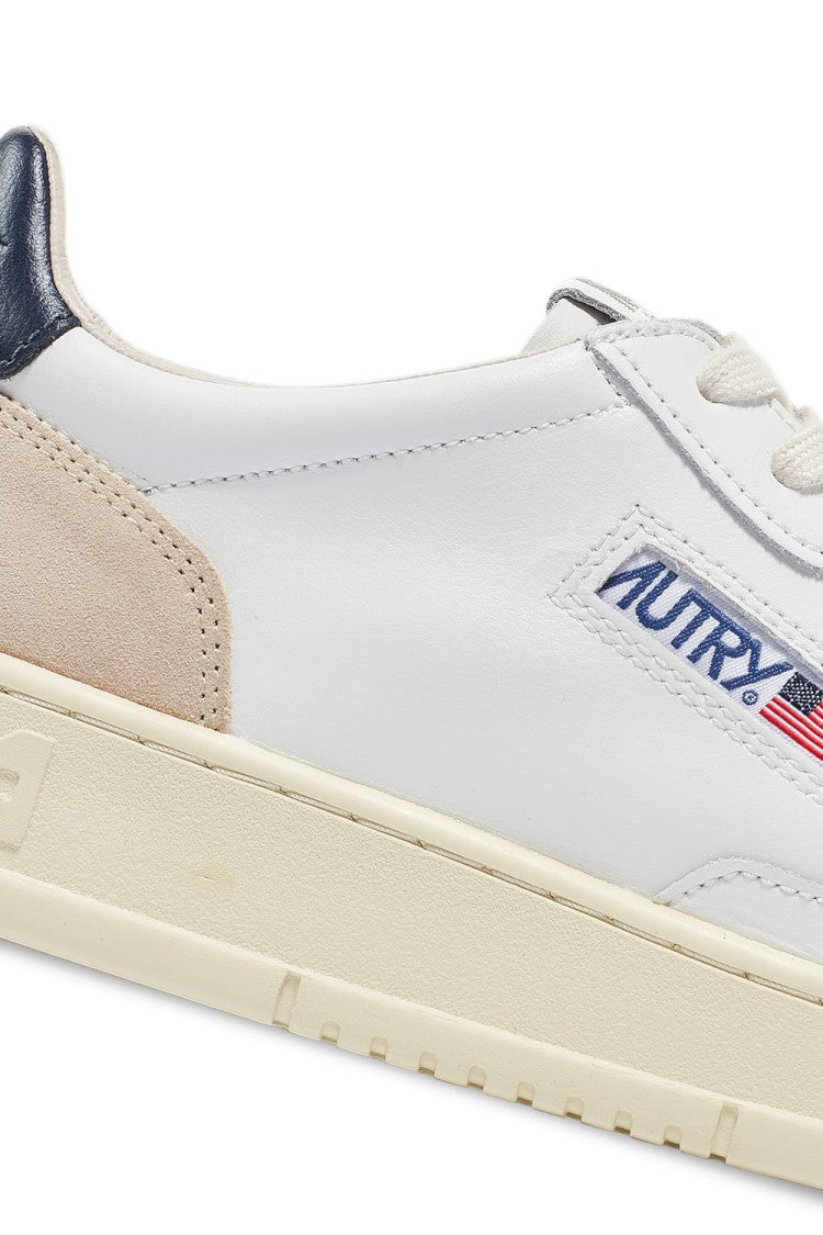Autry Medalist Low Suede Sneakers With Breathable Design