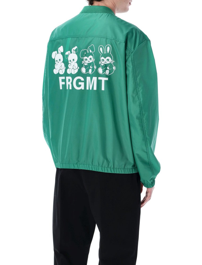 Moncler X Fragment Hiroshi Fujiwara Ostria Bomber Jacket With Zip Closure