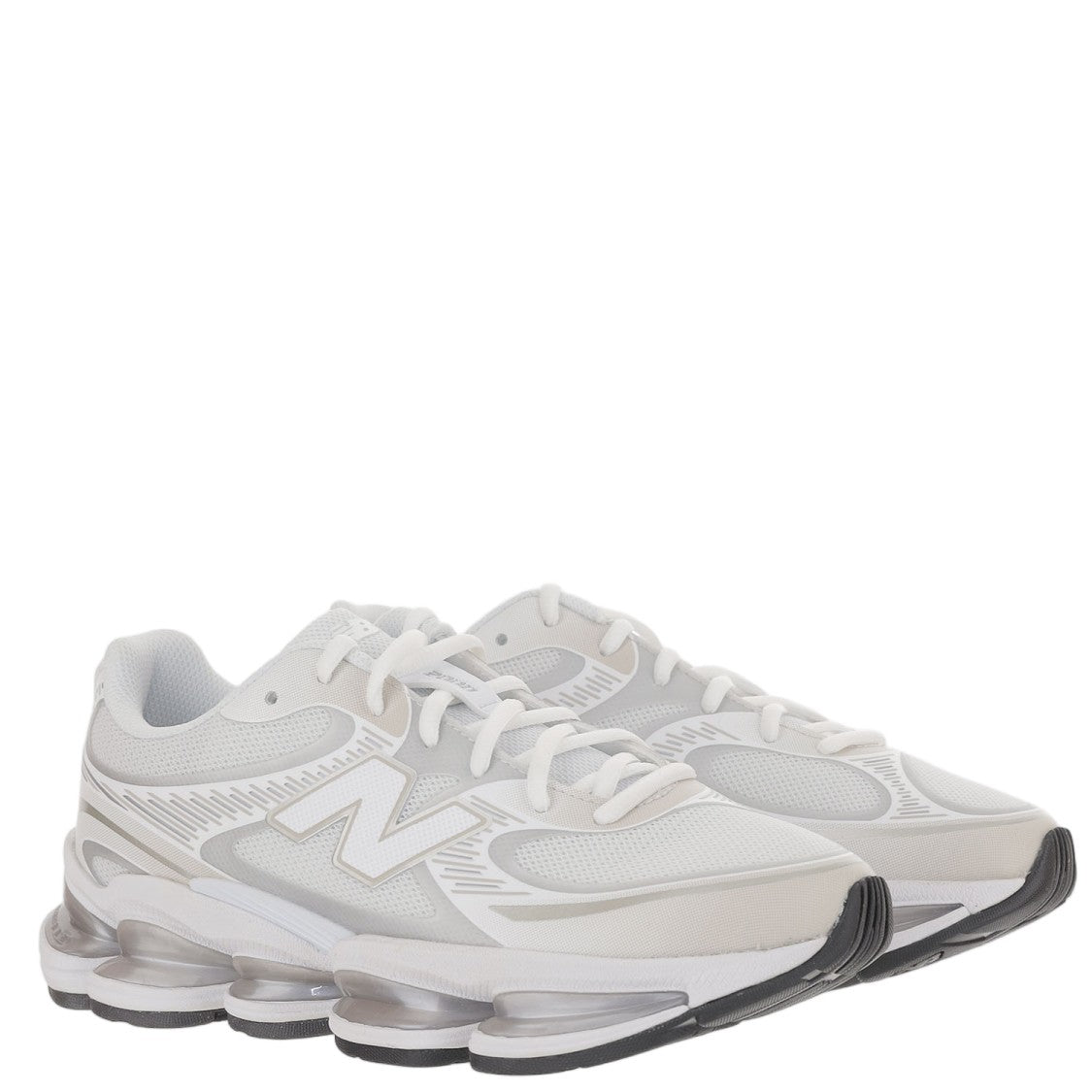New Balance White Abzorb 2000 Mesh Stability Sneakers