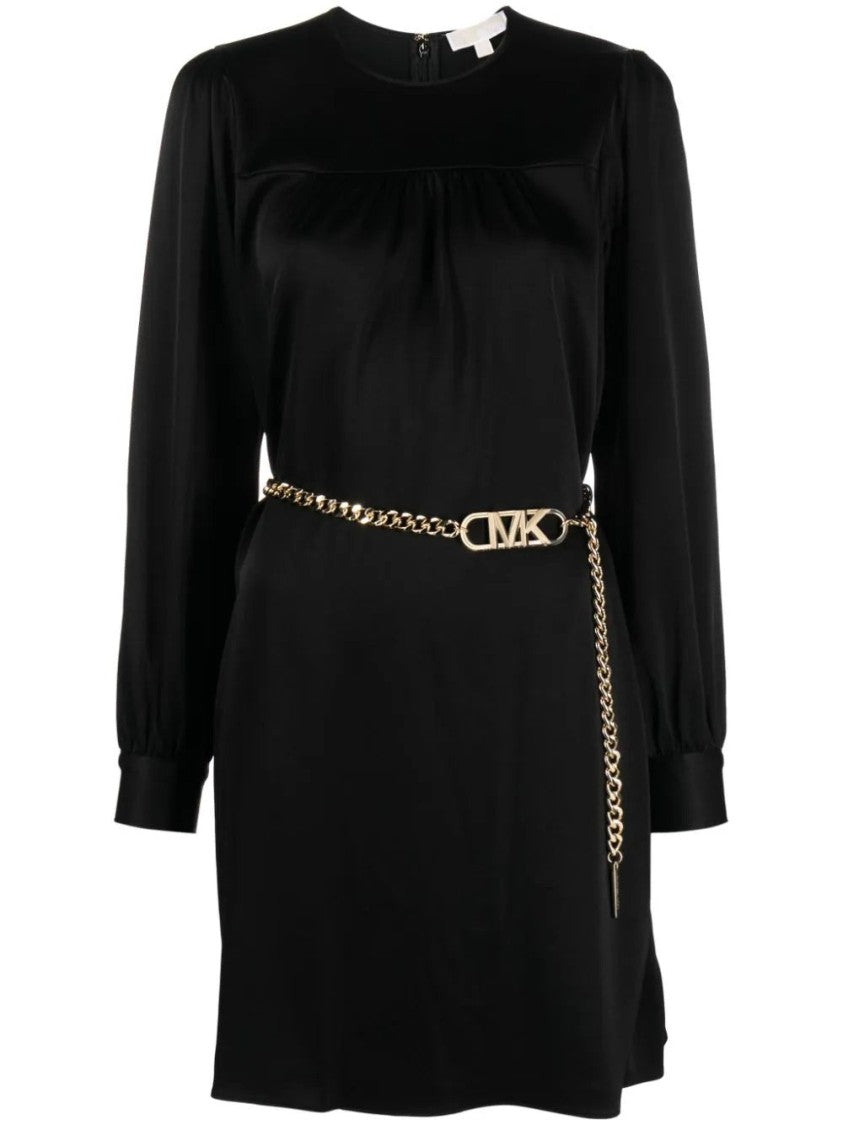 Michael Kors Mod Empire Chain Mini Dress