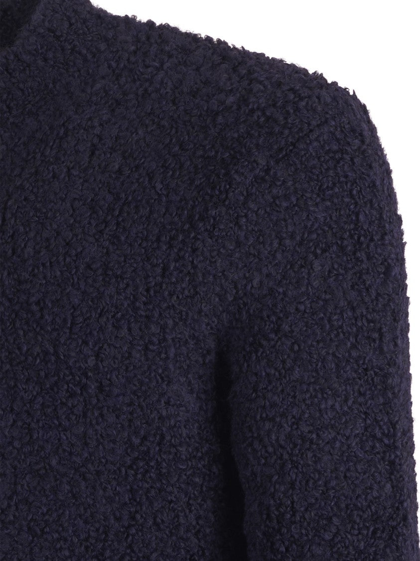 Tagliatore Classic Knit Blue Sweater