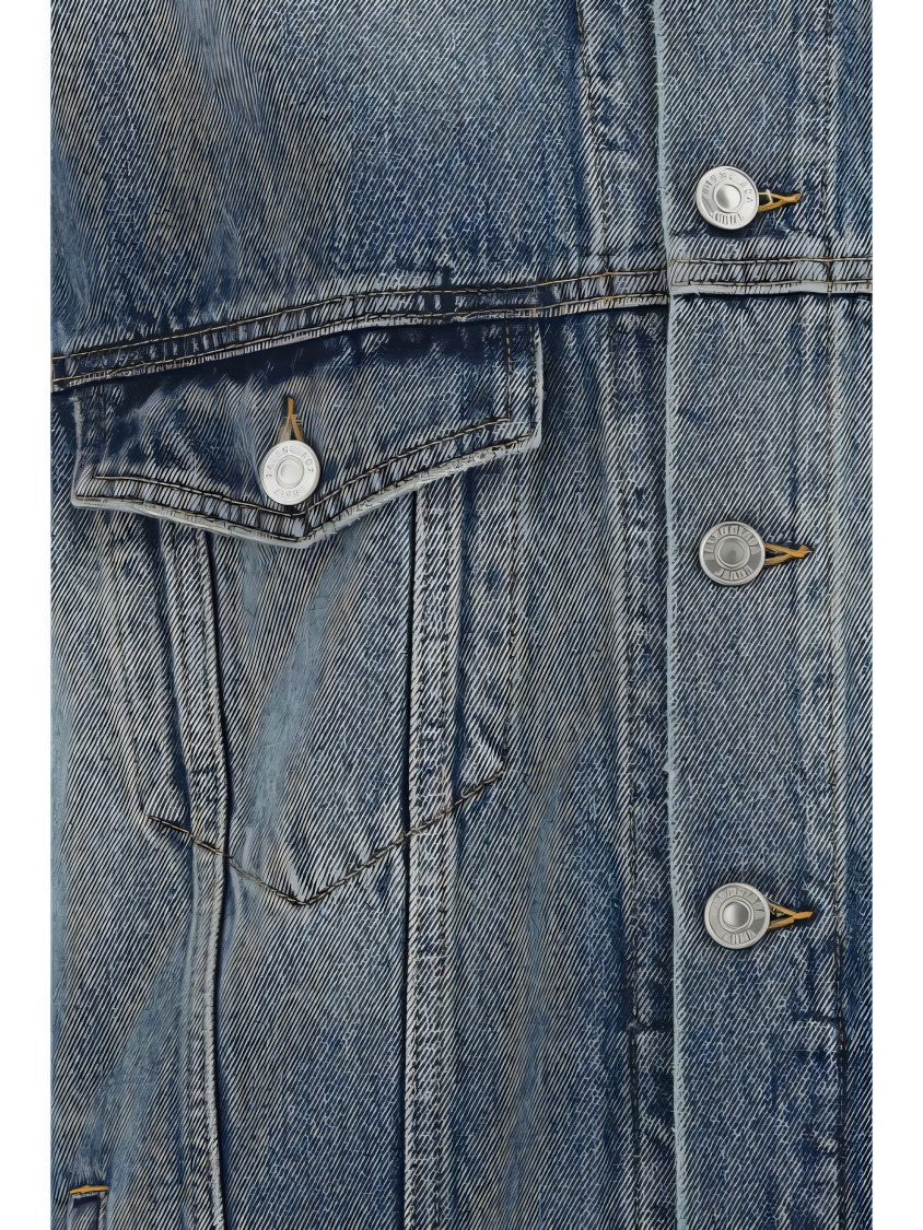 Balenciaga Relaxed-Fit Denim Jacket