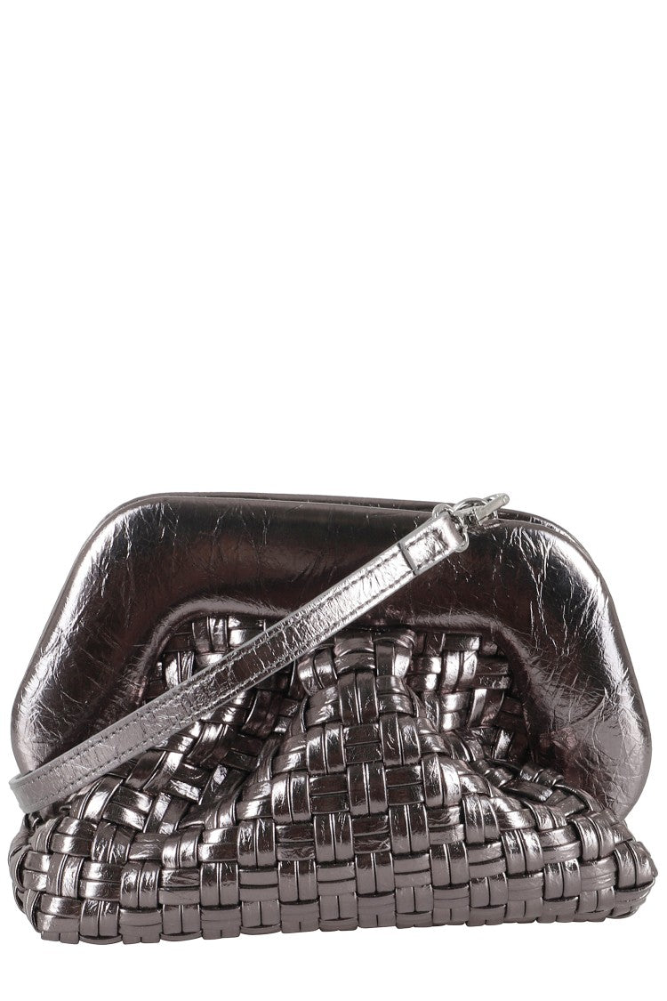 Themoirè Geo Micro Bag With Woven Pattern