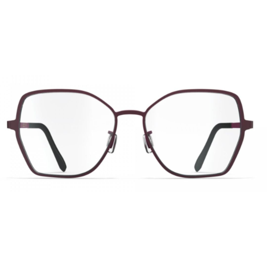 Blackfin Bf1082 Antigua Deep Burgundy Beta-Titanium Geometric Eyeglasses