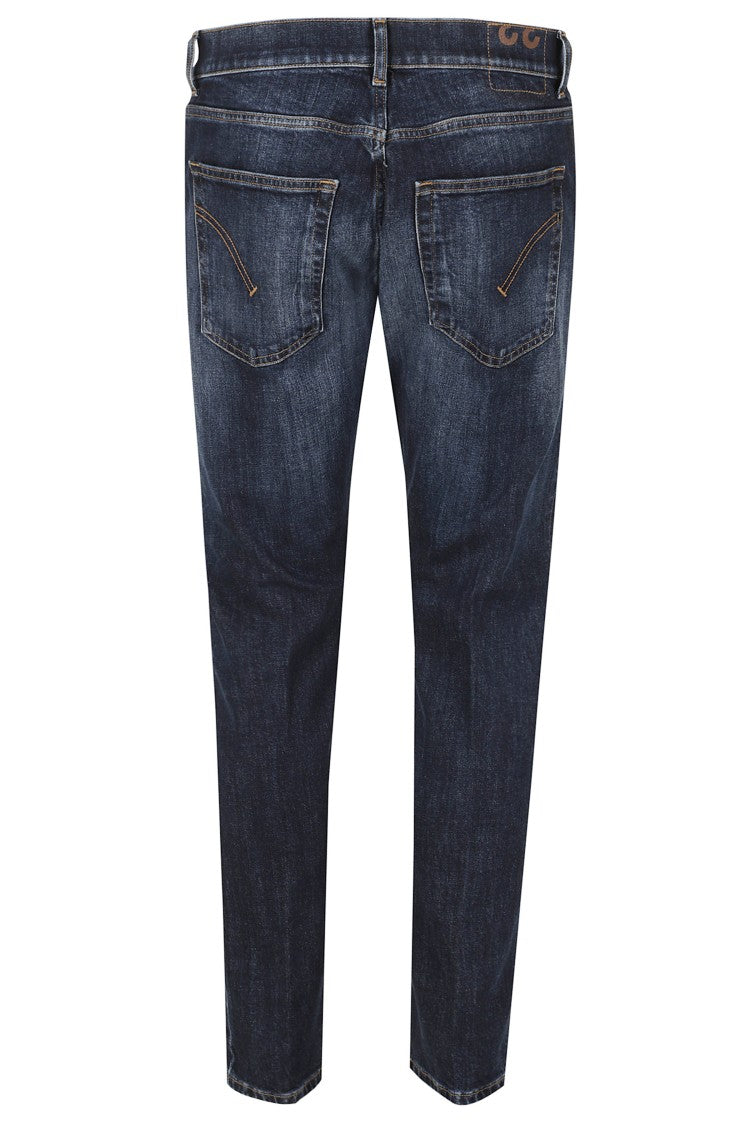Dondup Dark Blue Dian Skinny-Fit Cotton Jeans
