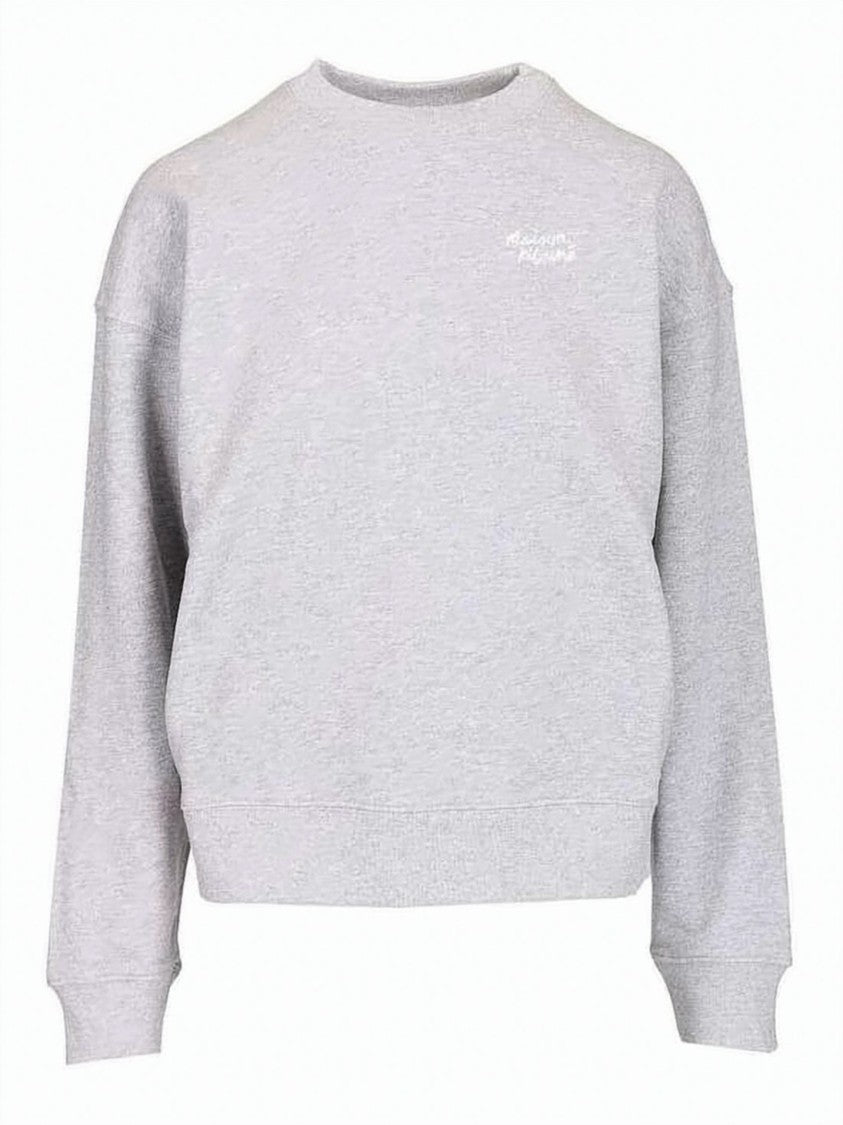 Maison Kitsuné Long-Sleeve Cotton Tunic Top