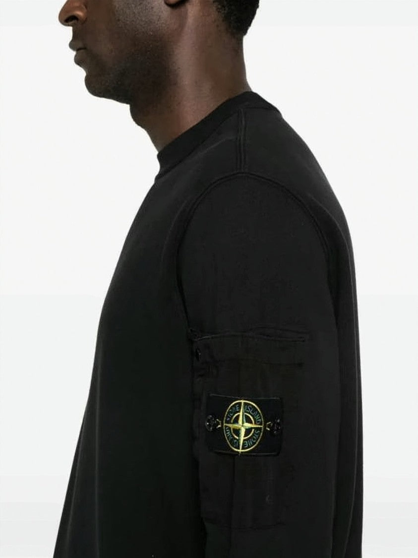 Stone Island Long-Sleeve Crewneck Sweatshirt