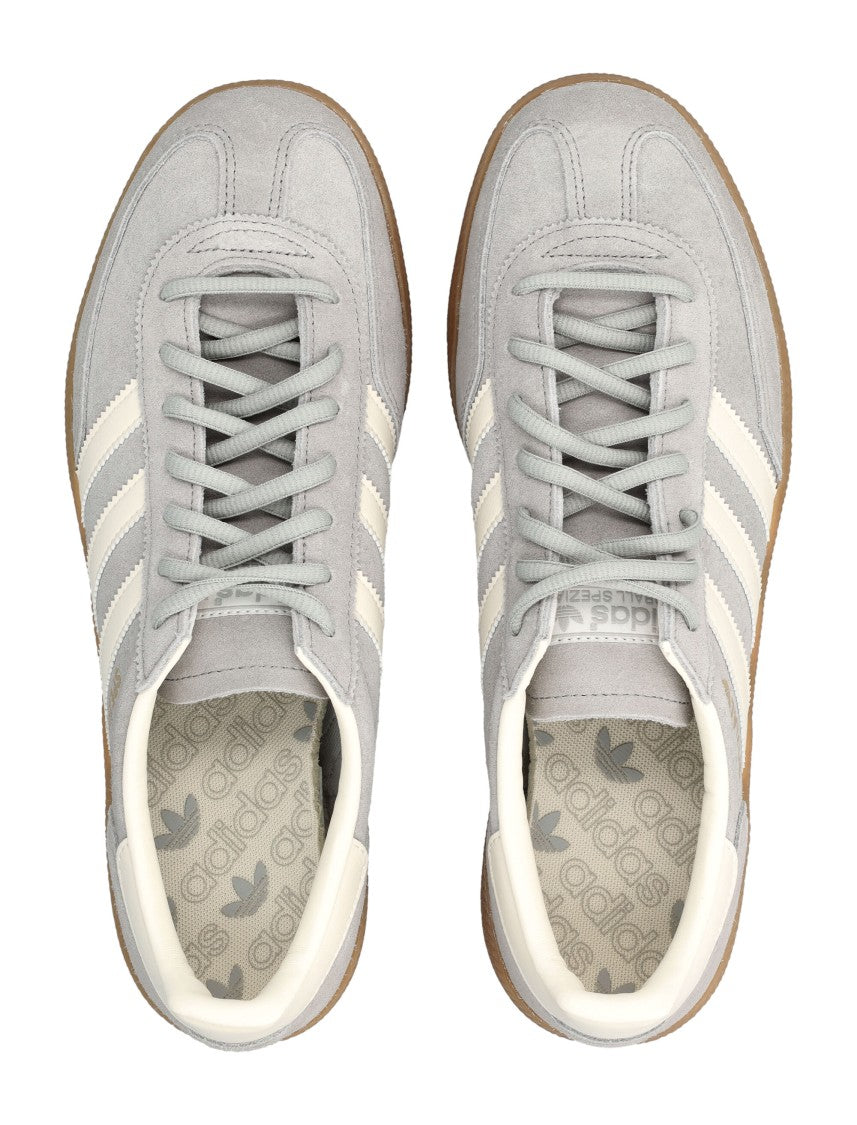 Adidas Vintage-Inspired Grey Suede Sneakers With Signature T-Toe Design
