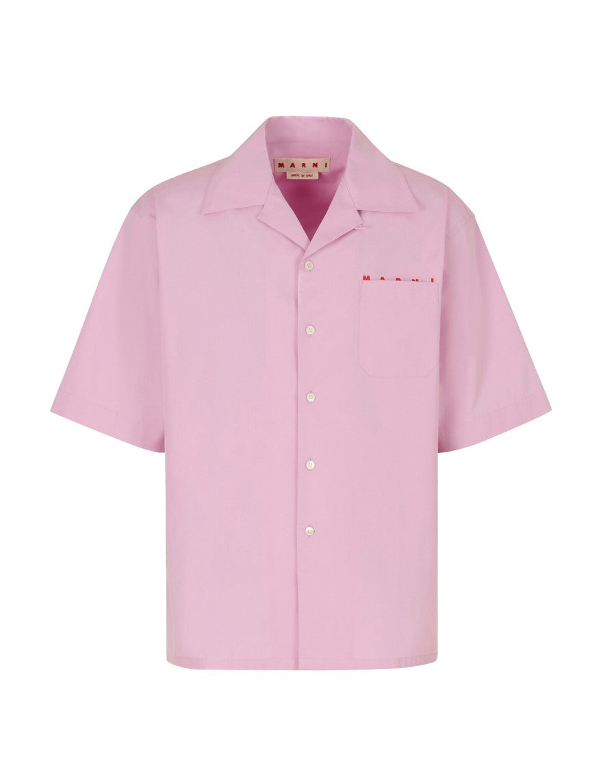 Marni Pink Bowling Shirt