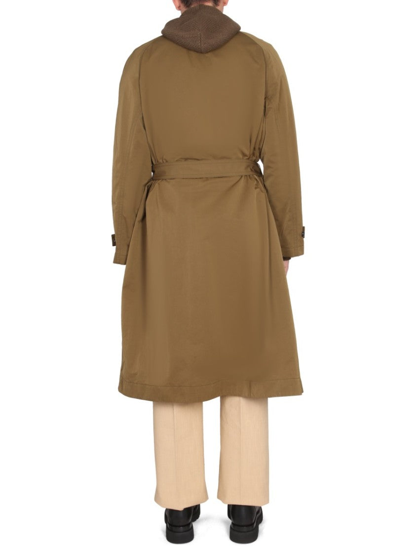 Bottega Veneta Nylon Folding Trench Coat