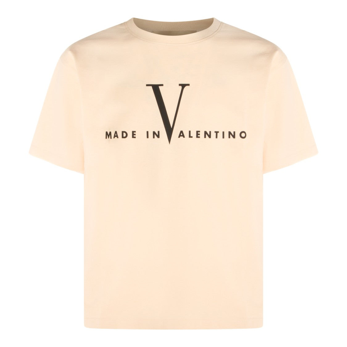Valentino Beige Cotton T-Shirt