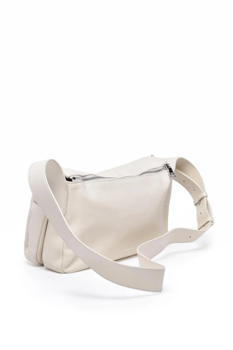 Patrizia Pepe Shoulder Bag Leather - White