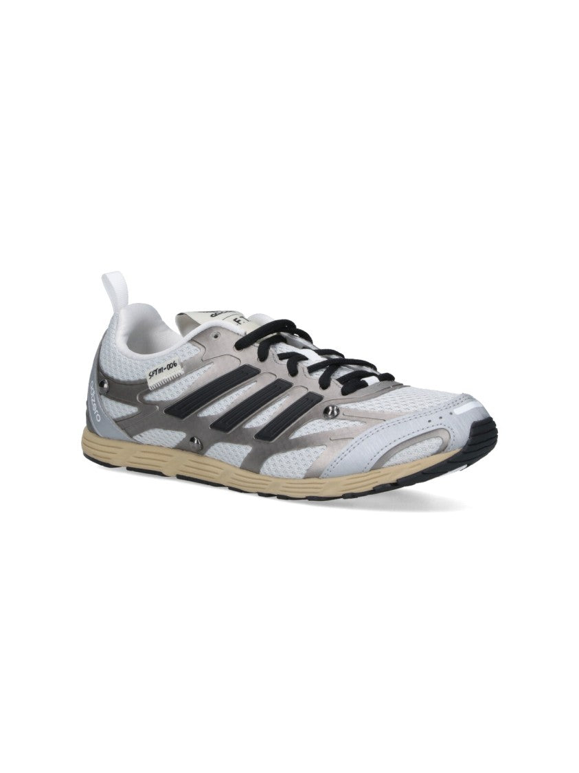 Adidas "Adizero Pr" Sneakers, In White Mesh