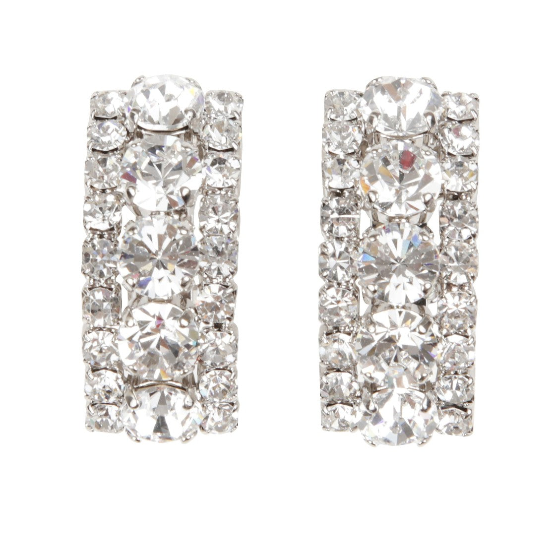 Alessandra Rich Crystal-Embellished Earrings