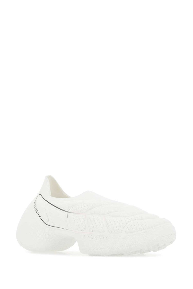 Givenchy White Fabric Tk-360+ Slip Ons