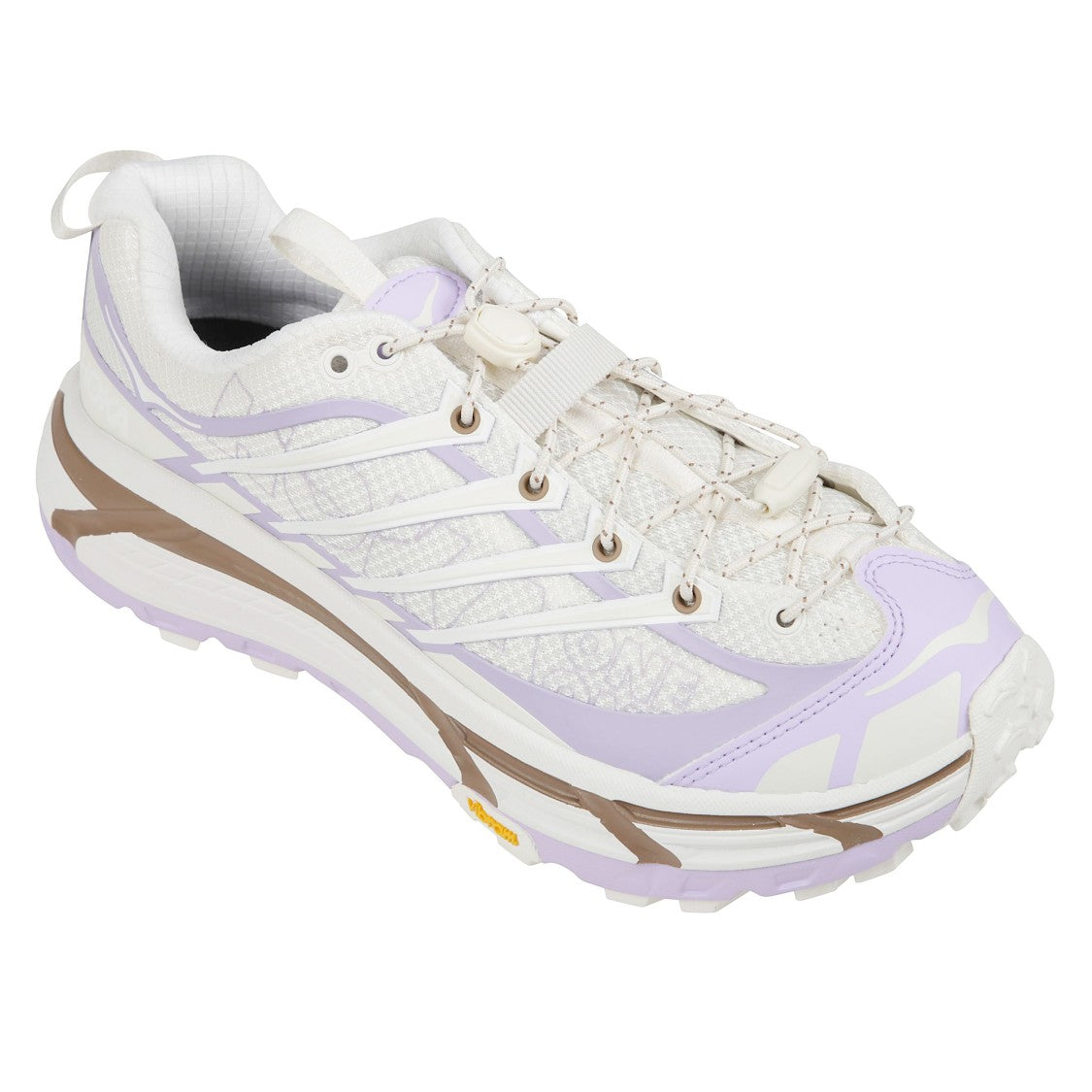 Hoka Mesh Trail Shoes With Quick-Lace System