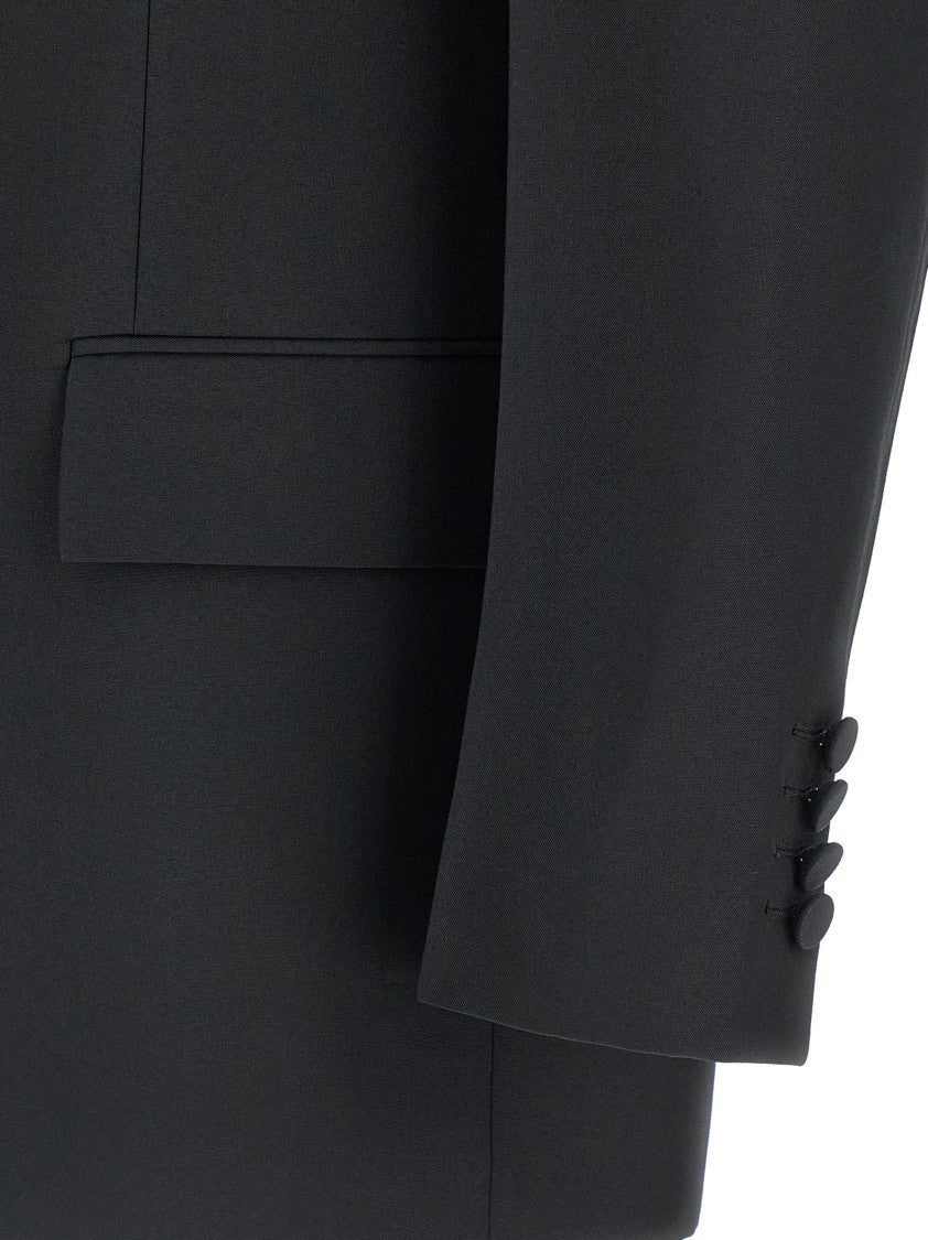 Gucci Double-Breasted Technical Panama Blazer