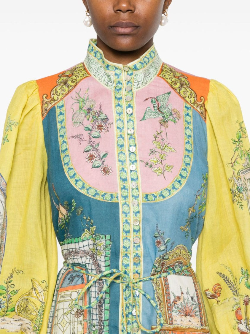 Alemais Multicolored Monte Mini Dress