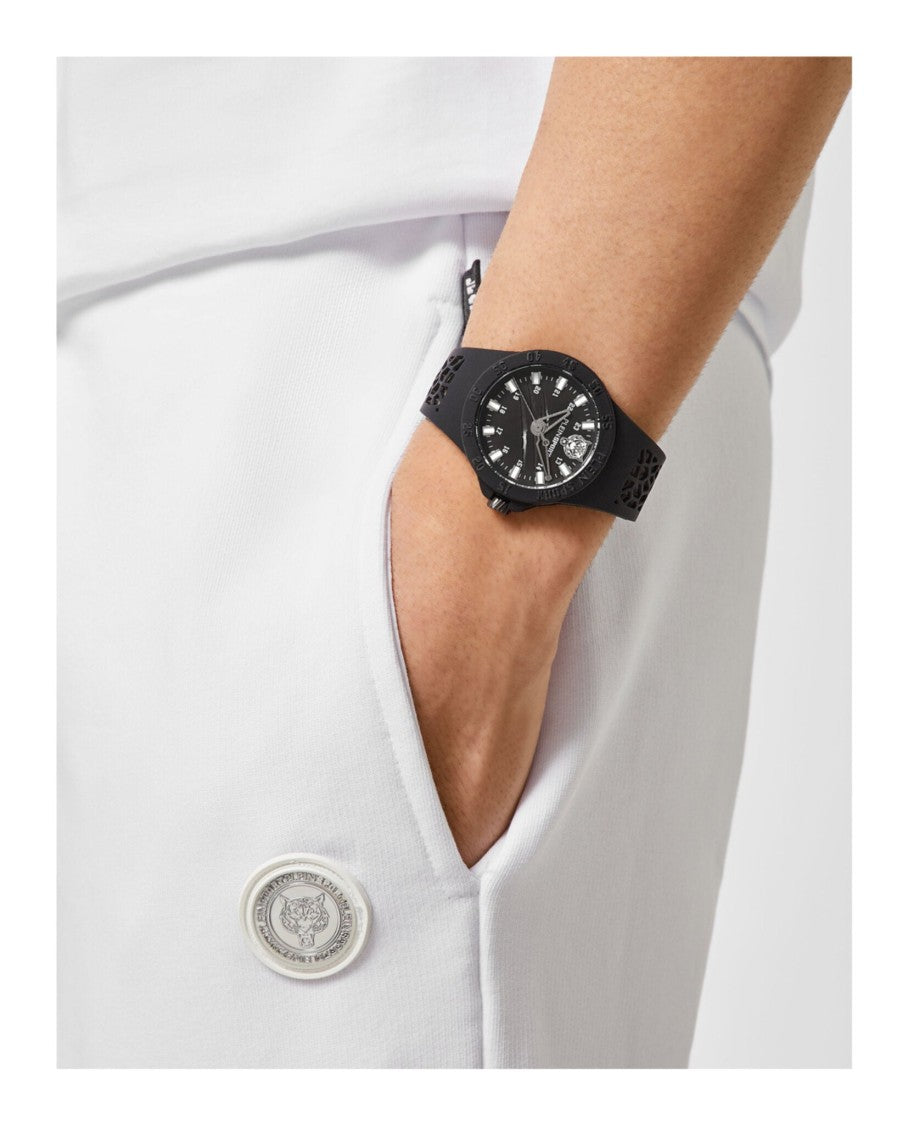 Plein Sport Thunderstorm Silicone Watch