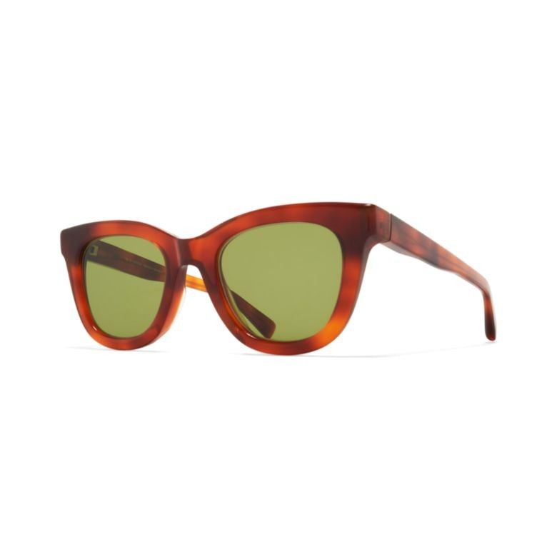 Mykita Tortoiseshell Laimi Acetate Square Sunglasses